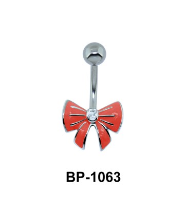 Yellow Bow Belly Piercing BP-1063