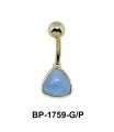 Aquamarine Belly Piercing BP-1759