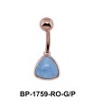 Aquamarine Belly Piercing BP-1759