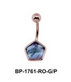 Fluorite Belly Piercing BP-1761