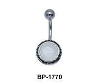White Moonstone Belly Piercing BP-1770