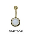 White Moonstone Belly Piercing BP-1770