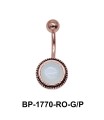 White Moonstone Belly Piercing BP-1770