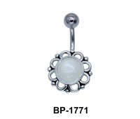 White Moonstone Belly Piercing BP-1771