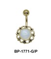 White Moonstone Belly Piercing BP-1771