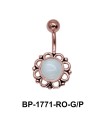 White Moonstone Belly Piercing BP-1771