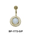 White Moonstone Belly Piercing BP-1772