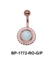 White Moonstone Belly Piercing BP-1772