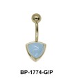 Aquamarine Belly Piercing BP-1774