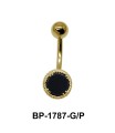Black Agate Belly Piercing BP-1787