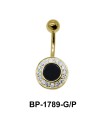 Black Agate Belly Piercing BP-1789