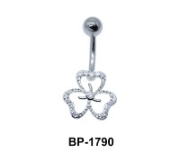 Clover Leaf Belly Piercing BP-1790