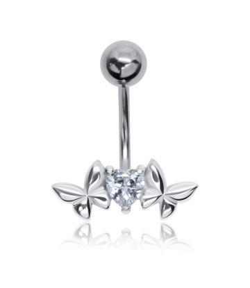 Valentine and Butterfly Belly Piercing BP-1815