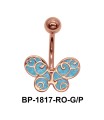 Butterfly Belly Piercing BP-1817