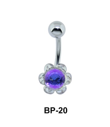 Flower Shaped Belly Piercing BP-20