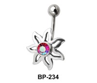 Flower Shaped Belly Piercing BP-234