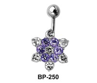 Flower Shaped Belly Piercing BP-250