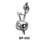 Sword in Halloween Mask belly Piercing BP-555