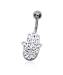 Hamsa Belly Piercing Design BP-570