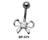 Bow Shaped Belly Piercing BP-575
