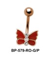Butterfly Belly Piercing BP-579