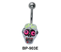 Funny Ghost Belly Piercing BP-903E