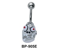 Devil Face Belly Piercing BP-905E