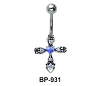 Cross Belly Piercing BP-931