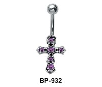 Cross Belly Piercing BP-932