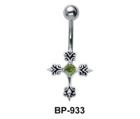 Cross Belly Piercing BP-933