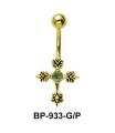 Cross Belly Piercing BP-933