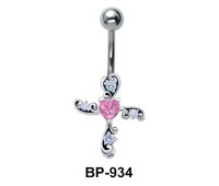 Cross Belly Piercing BP-934
