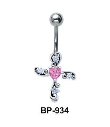 Cross Belly Piercing BP-934