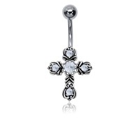 Cross Belly Piercing BP-935