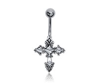 Cross Belly Piercing BP-936