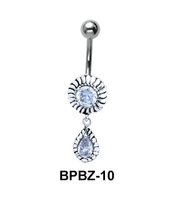 Blazing Stony Sun Belly Piercing BPBZ-10
