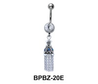 Dazzling Chandelier Belly Piercing BPBZ-20E