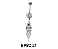 Ravishing Bell Shaped Belly Piercing BPBZ-21