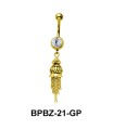 Ravishing Bell Shaped Belly Piercing BPBZ-21