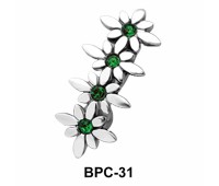 Floral Upper Belly Piercing BPC-31