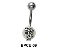 Butterfly Belly Pearl Piercing BPCU-09