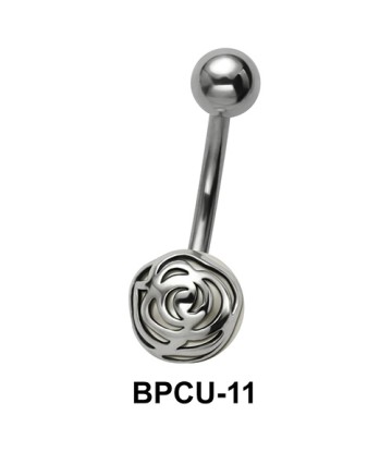 Floral Belly Pearl Piercing BPCU-11