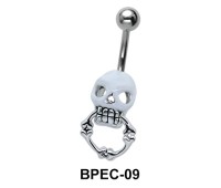 Skull Belly Piercing BPEC-09