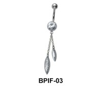 Belly Icicle Piercing BPIF-03