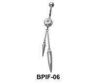 Belly Icicle Piercing BPIF-06