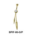 Belly Icicle Piercing BPIF-06
