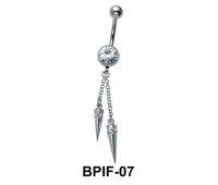 Belly Icicle Piercing BPIF-07