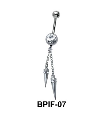 Belly Icicle Piercing BPIF-07