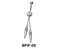 Belly Icicle Piercing BPIF-08