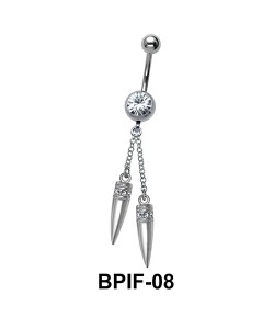 Belly Icicle Piercing BPIF-08